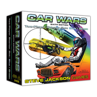 Car Wars Sixth Edition Two-Player Starter Set (Blue/Green)