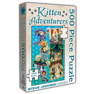Kitten Adventurers 500 Piece Puzzle