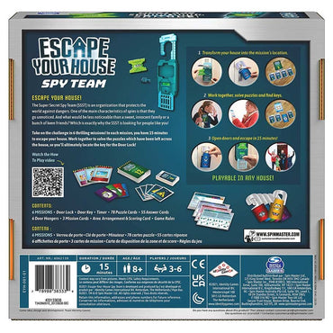 Escape Your House: Spy Team