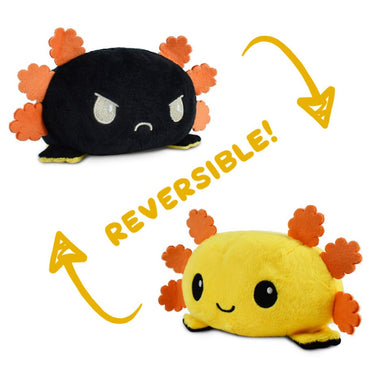 Reversible Axolotl Plush: YE & BK