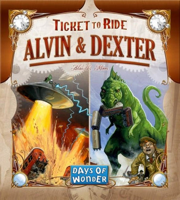 Ticket to Ride Alvin & Dexter Monster Expansion