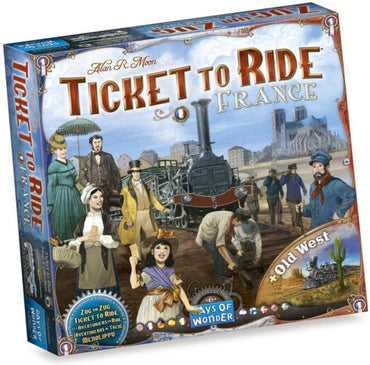 Ticket to Ride Map Collection Volume 6 France & Old West