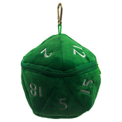 Ultra Pro - Plush D20 Dice Bag - D&D Green & White | All About Games