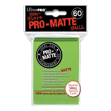 Pro-Matte Small Size Deck Protector: Light Green