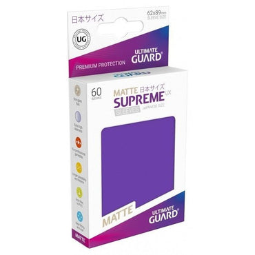 Supreme UX Japanese Size Card Sleeves - Matte Purple