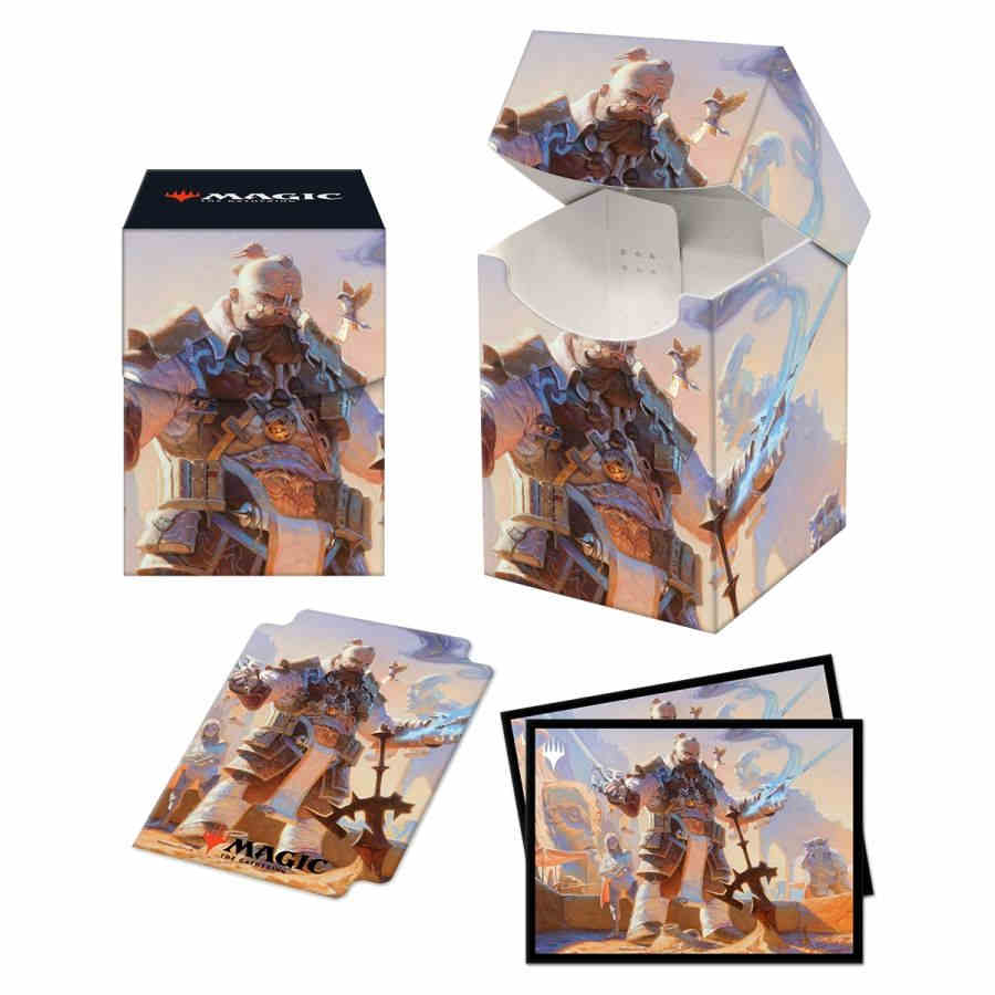 ULTRA PRO: MAGIC THE GATHERING PRO 100+ DECK BOX AND 100CT SLEEVES: STRIXHAVEN COMMANDER COMBO V4 (LOREHOLD) | All About Games