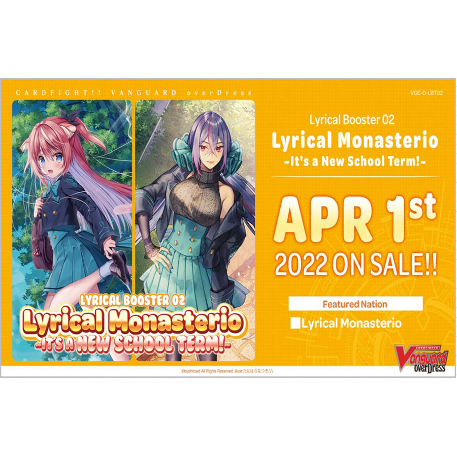 Cardfight Vanguard: Lyrical Booster 2 New School Term Lyrical Monasterio