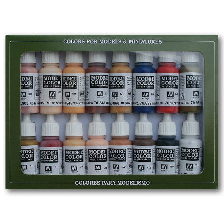 Model Color: Face & Skin Tones (16)