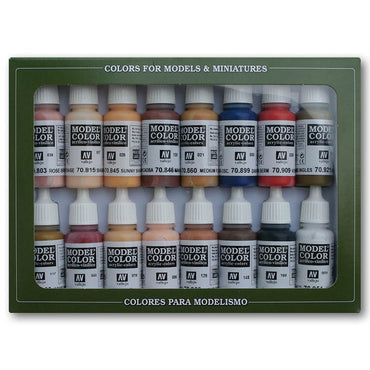 Model Color: Face & Skin Tones (16)
