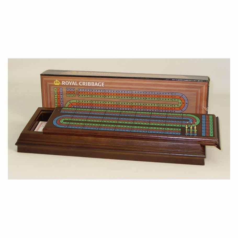 Cribbage: Box Set (Walnut)