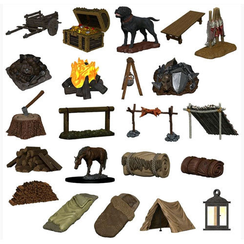 Object: 4D Medieval Encampment HD Minis