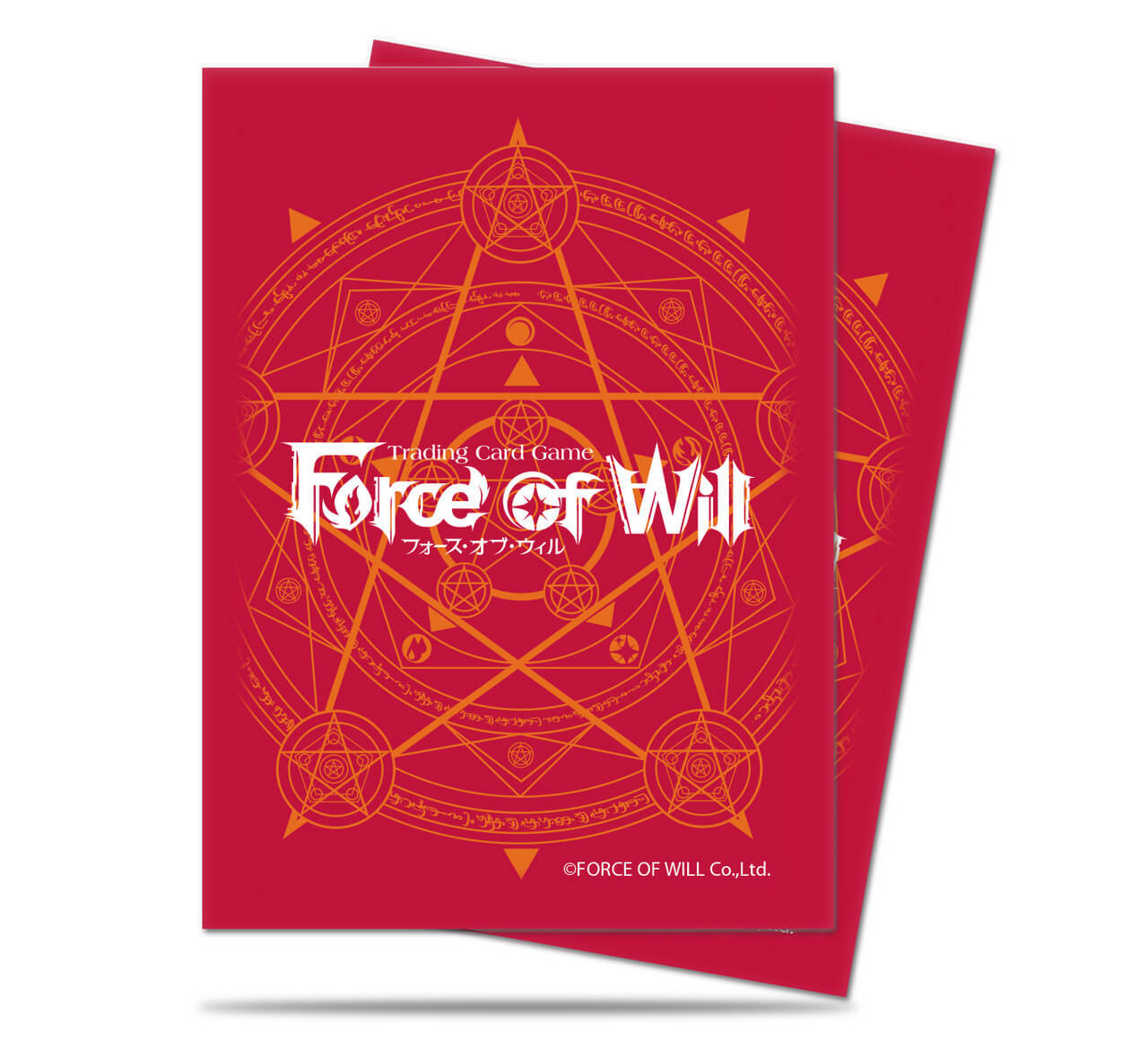 Force of Wil:l Red Deck Protector Sleeves - Card Back | All About Games